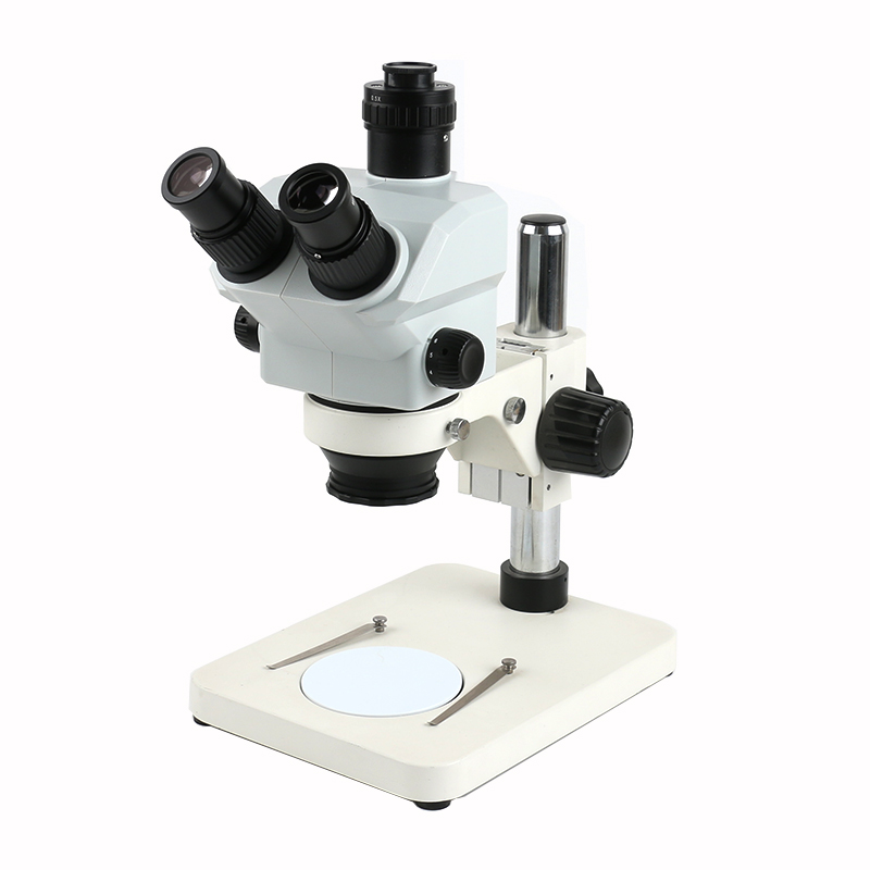 Stereo Trinocular Microscope Pcb - Лабораторный/промышленный стереомикроскоп 7x-50x зум, симфокальный тринокуляр