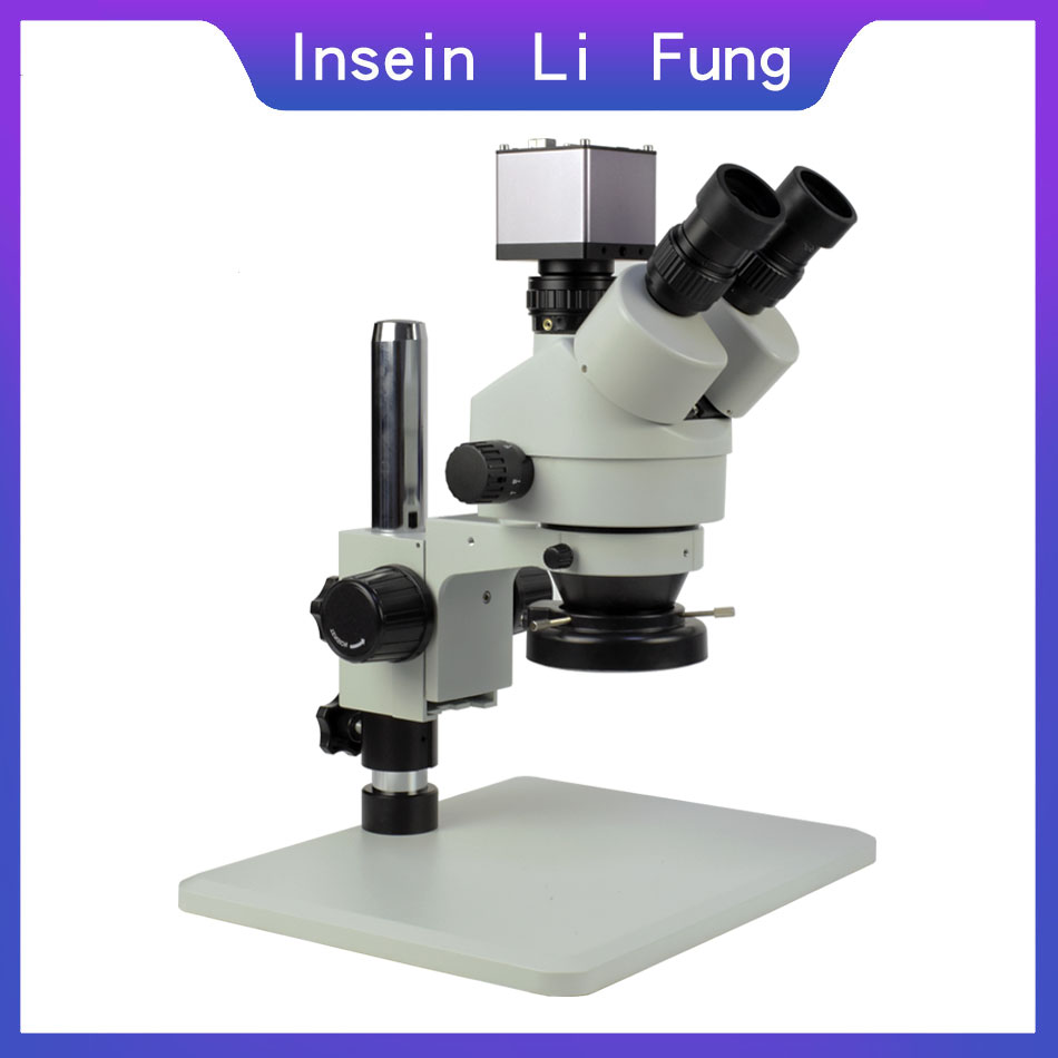Промышленный стерео бинокулярн – обзор и цена Stereo Trinocular Microscope Pcb