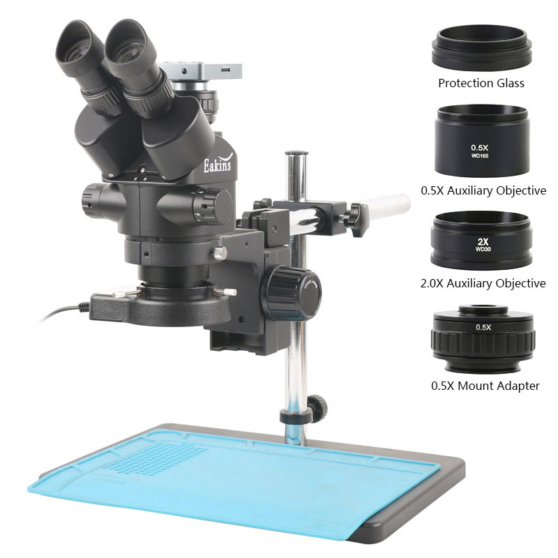 8,3mp 4k 1080P HDMI USB видеок – обзор и цена Stereo Trinocular Microscope Pcb
