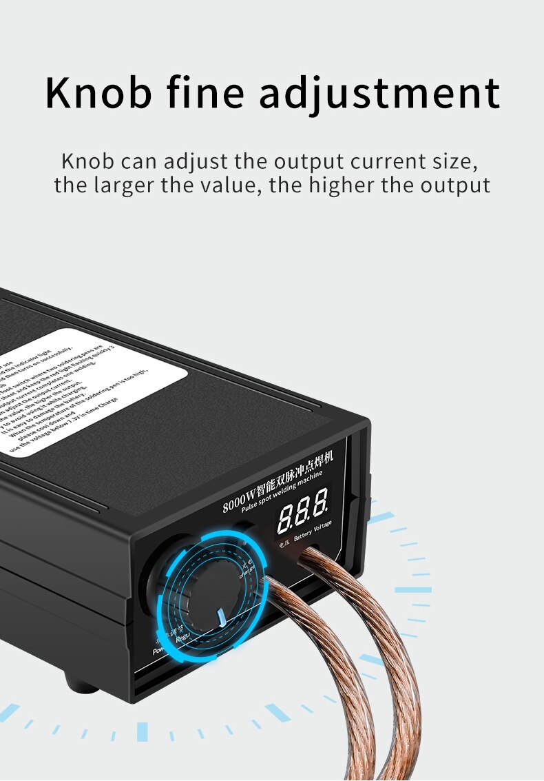 8000 Вт Мини-аппарат для точеч – обзор и цена Spot Welder 18650 Battery Pack